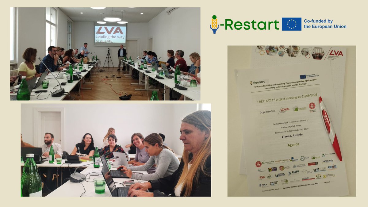📍CTAEX está en Viena participando en el Primer Project Meeting del @IRESTARTproject , que se celebra durante los días 14 y 15 de septiembre