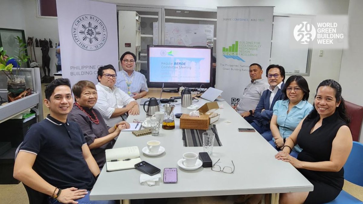 Today at the PHILGBC | BERDE Committee at Work

The PHILGBC BERDE Committee led by Ms. Rowena Ramos, Committee Chair had a productive meeting to to discuss comments and inputs from PHILGBC members on the Committee Draft of BERDE version 5.0.0.  

#WorldGreenBuildingWeek
