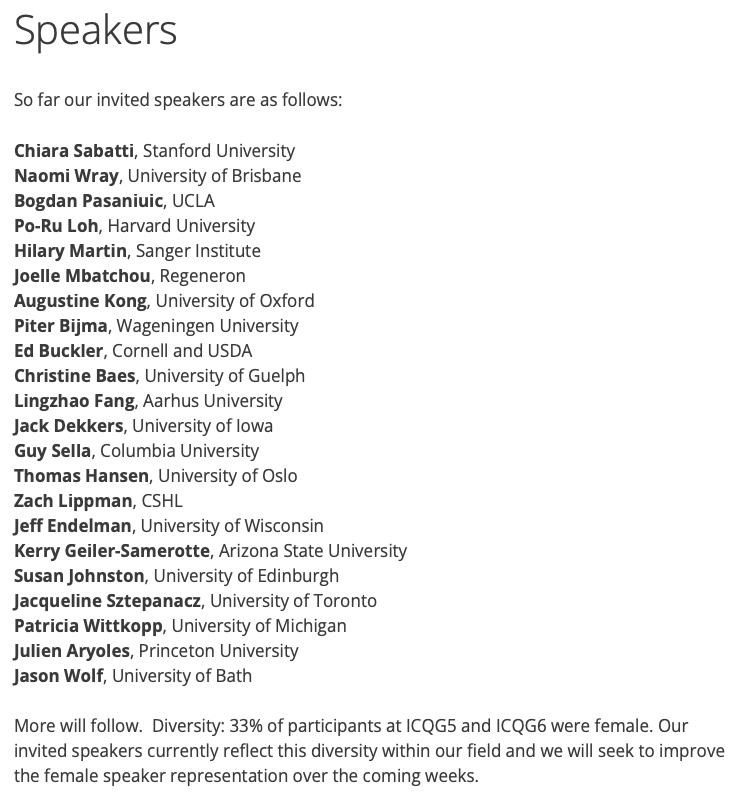 icqg2024's tweet image. Very excited to announce our list of invited speakers. Save the date for 22-26th July 2024. Registration opens in Nov #icqg7 #quantgen