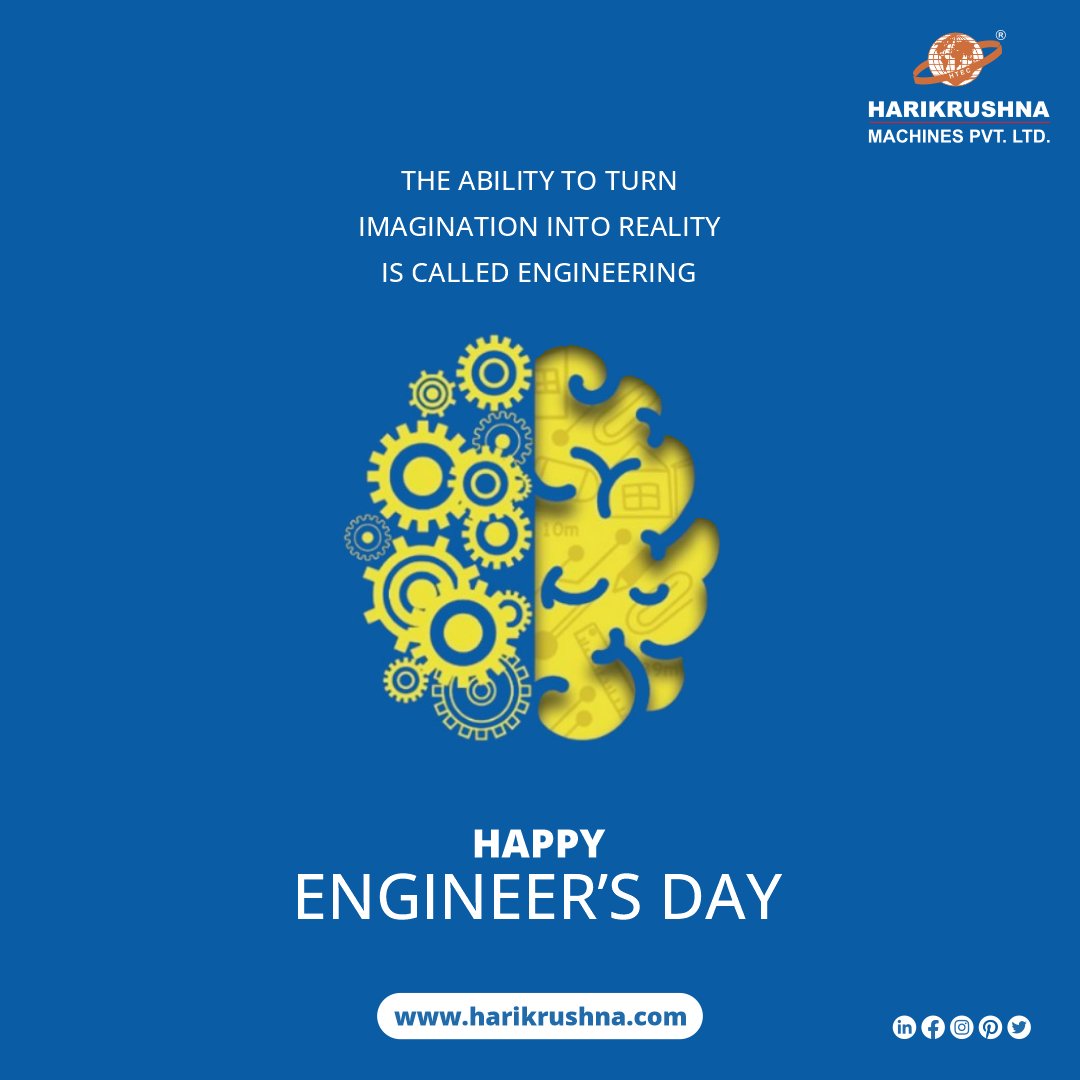 hmplgroup's tweet photo. Precision, dedication, and cutting-edge technology define our engineering ethos. As we celebrate World Engineer Day, we salute the #engineers who keep industries running smoothly. 🏭🔧#EngineeringPioneers #WorldEngineerDay #HappyEngineerDay #Manufacturing #EngineeringExcellence https://t.co/d7AoiHlBl8