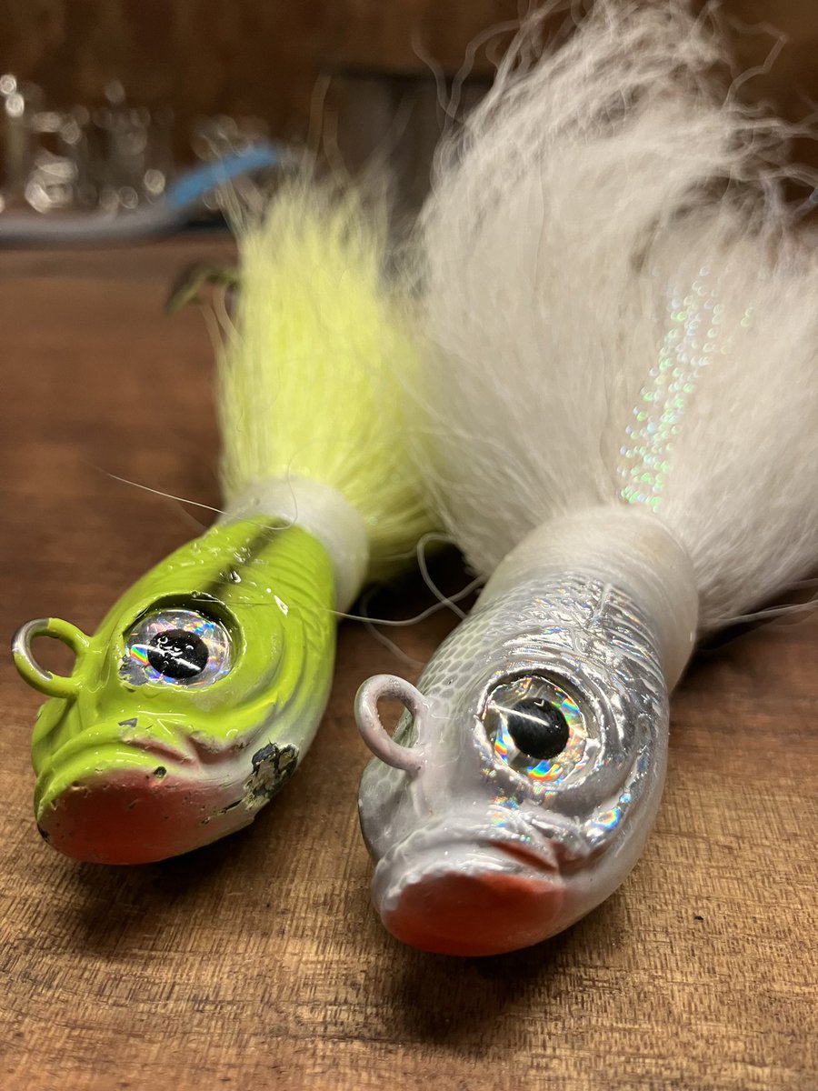 xxtaroxx1975's tweet image. 6oz.あるこのフェザージグ、
毛の量もまぁまぁなんだけど犬みたいなニオイがする

#SPRO
#PowerBucktailJig