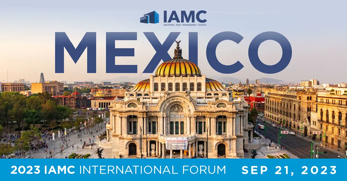 IAMCGroup's tweet image. Elevate Your Corporate Real Estate Journey!  

Join us at the 2023 IAMC International event in Mexico City. Connect, learn, and grow with industry leaders. Don&apos;t miss out - Save the date and Register Here buff.ly/3EENuj6 

#IAMC #IAMCommunity #Corporaterealestate