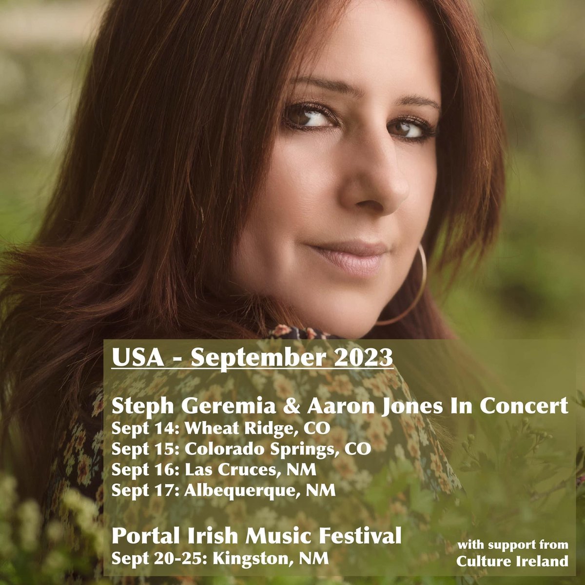 <a href="/stephgeremia/">Steph Geremia</a> is kicking off her tour of the US today🎤

For full details go to stephgeremia.com/on-tour/

With support from <a href="/culture_ireland/">Culture_Ireland</a>