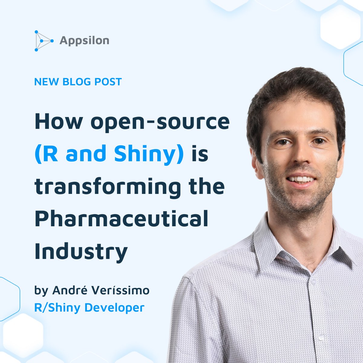 Curious about how open-source R and Shiny are transforming the Pharmaceutical Industry?💊 
Find the answers in our blog post by André Veríssimo and Ismael Rodriguez. Discover applications and R packages we’ve developed for the pharmaceutical industry: go.appsilon.com/g