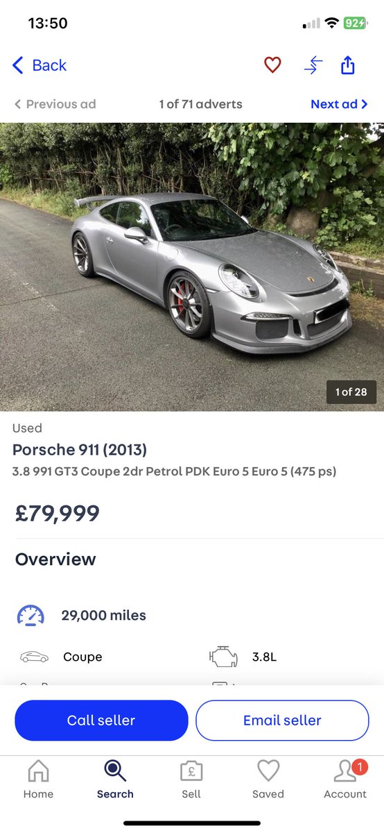 HerrBonden's tweet photo. Loving this recent trend of GT3 values dropping off a cliff. Now starting under £80k. https://t.co/wEbkWWPbgO