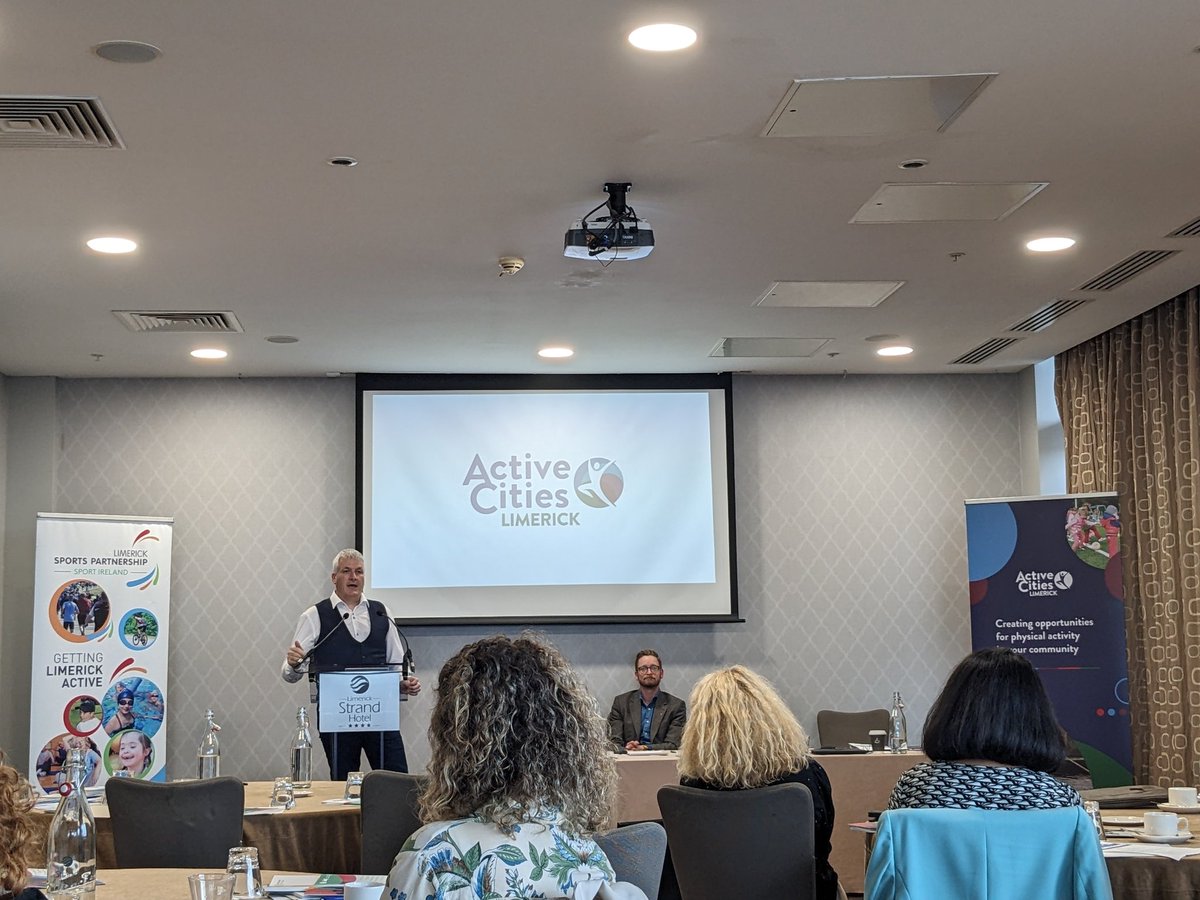 CompanysportEU's tweet photo. End of the first @PacteProject +🇪🇺insightful 2-day-workshop💡 in #Limerick 🇮🇪
We are looking forward to organising the next workshop in partnership with #Graz city 🇦🇹 focusing on the #ActiveWorkPlaces in January 2024! https://t.co/b69ZnVGmYC