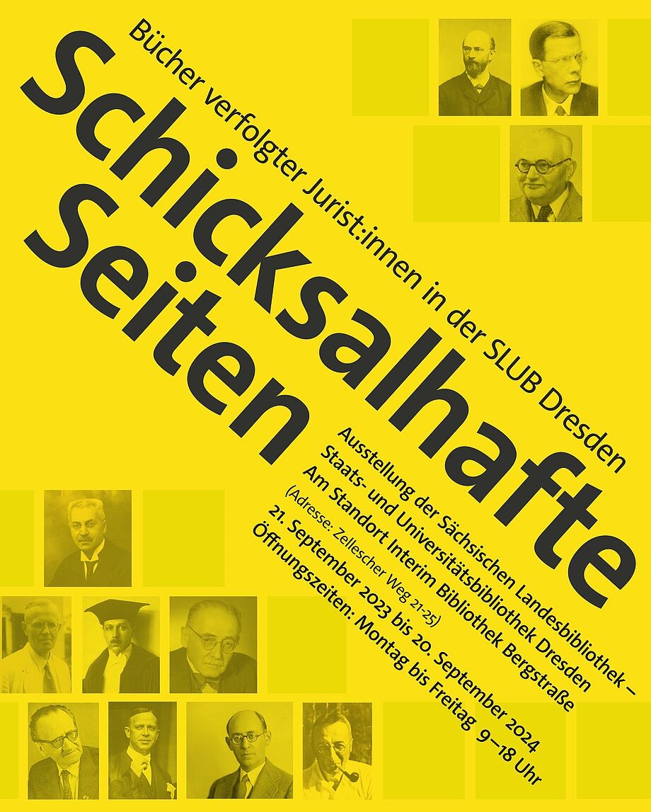Was ist NS-Raubgut? Wer war davon betroffen? Wie sind geraubte Bücher in die #SLUB gelangt? 

Die Ausstellung „Schicksalhafte Seite. Bücher verfolgter Jurist:innen in der SLUB Dresden“ präsentiert erste Ergebnisse einer wissenschaftlichen Untersuchung.

➡️ slubdd.de/schicksalhafte…