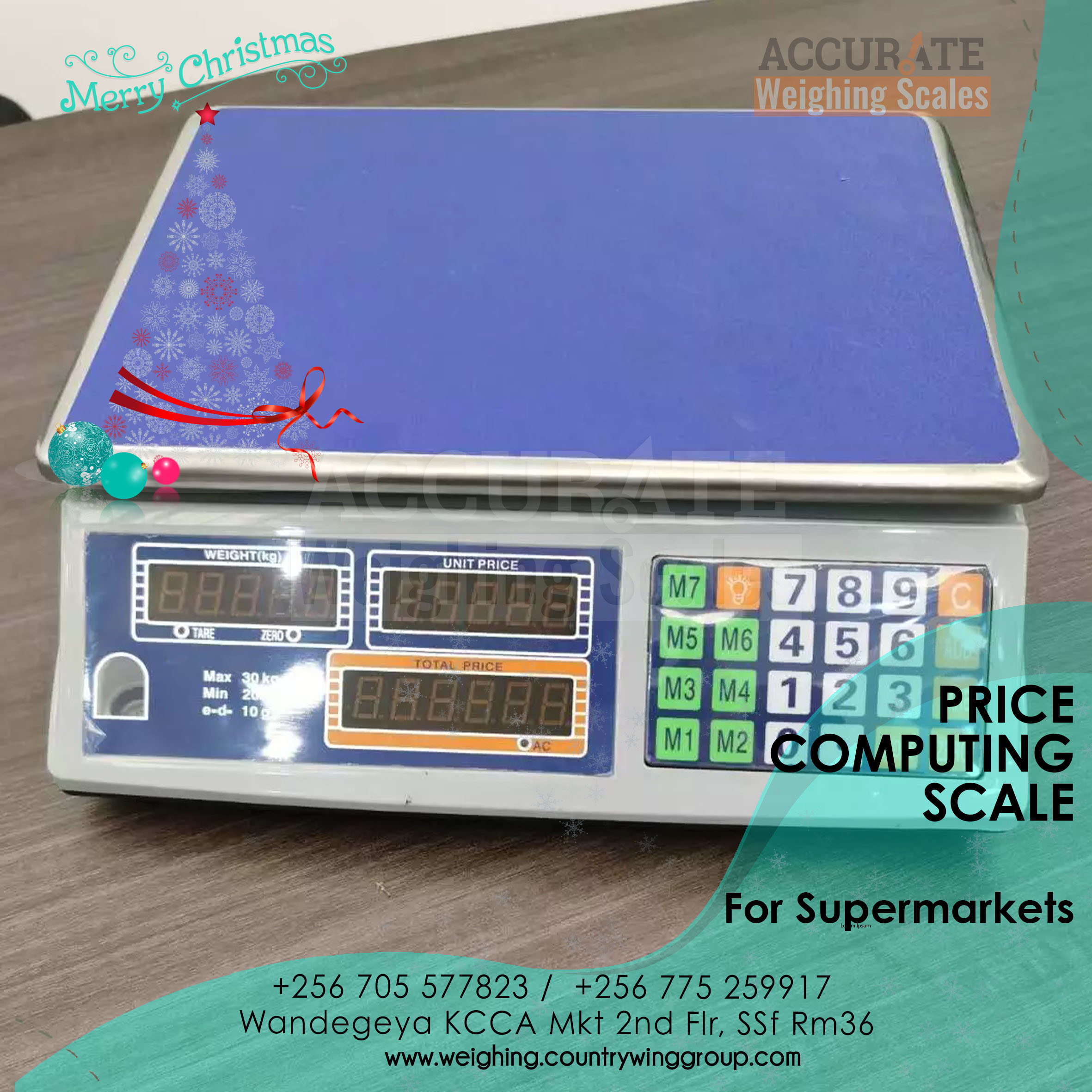 30kg Digital Pricing Scales Acs C Electronic Weighing Scale - China Price  Computing Scale, Vegetable Weighing Machine