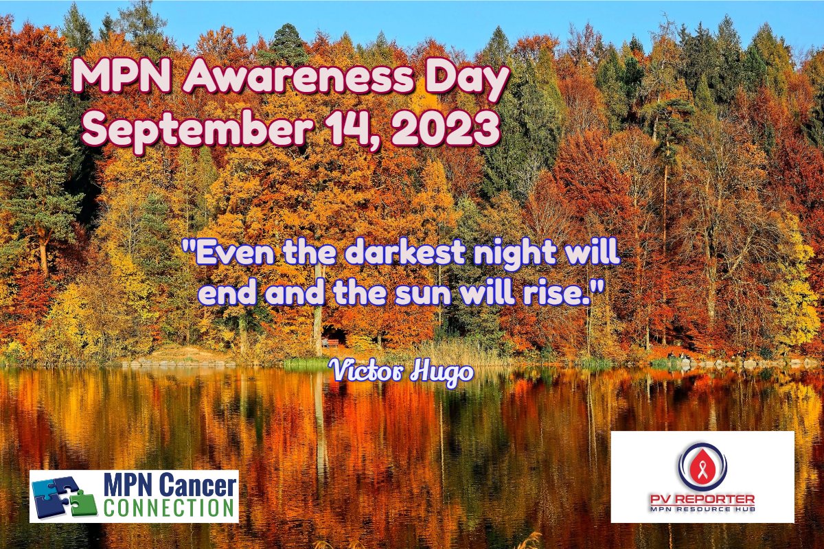 🌟 On MPN Awareness Day, we unite to bring hope and support to our community. Together, we shine, showing strength and unwavering determination. Let's raise our voices, spread awareness, and build a better future for all. #MPNAwarenessDay  #BloodCancerAwareness 🩸