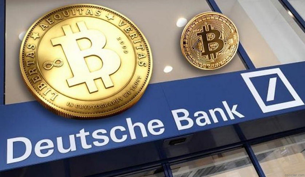 cryptorover's tweet photo. 💥BREAKING: Deutsche Bank partners to offer #Bitcoin custody for institutions. https://t.co/WUIGU6fXOk