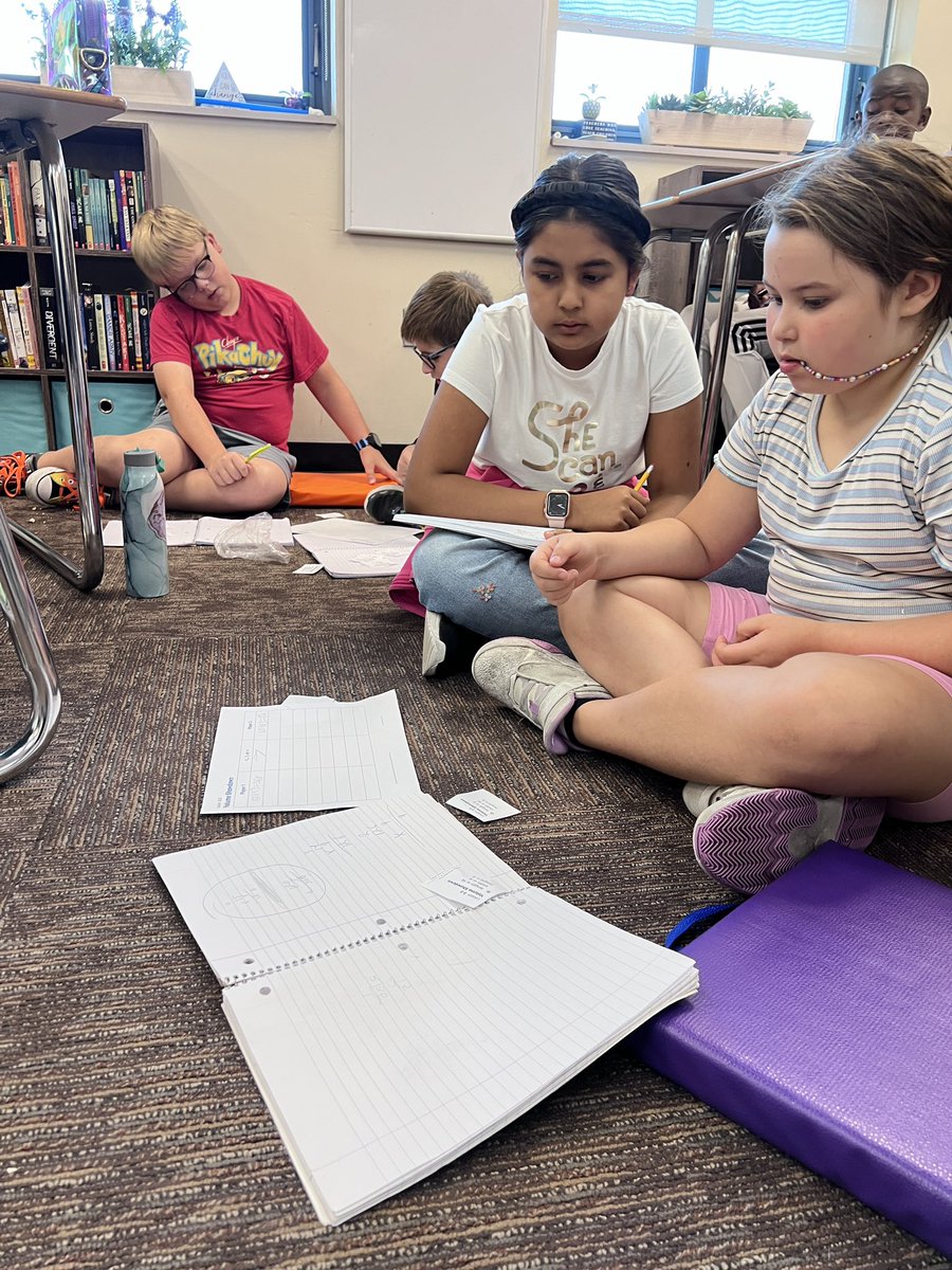 Playing volume showdown in math today. The competition is fierce!