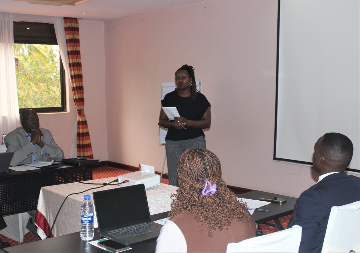 afr_ii's tweet image. On behalf of @ConservationOrg @theGEF, Ms. Laureen Cheruiyot assured participants that the agency is readily committed to further supporting Uganda’s efforts to meet her national commitments on tracking and reporting on GHG emissions in contribution to global #climateaction.#CBIT
