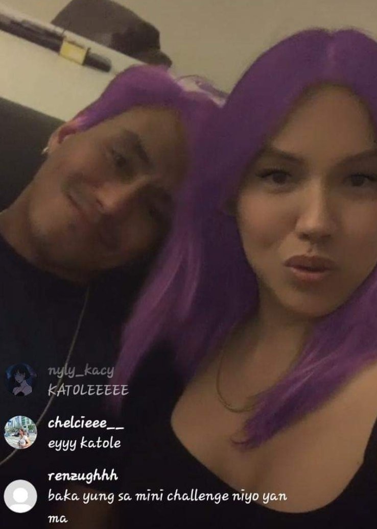 Faithgnz's tweet photo. Chocolate era and ube era ng katOle 
#teamkatOle #TeamkatOle #TeamkatOle #TeamkatOle #teamkatkat #nicolepardaux credits Kay Jacky sa ube pic 😛 https://t.co/4pNNtRJEjO