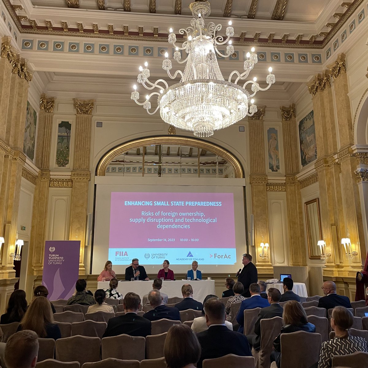 The findings of the <a href="/FORAC_Research/">FORAC</a> project were presented at today’s seminar.

The project studied how small states could shield enterprises critical for their supply security from strategic foreign acquisitions and political retaliation, and still maintain their open economies.