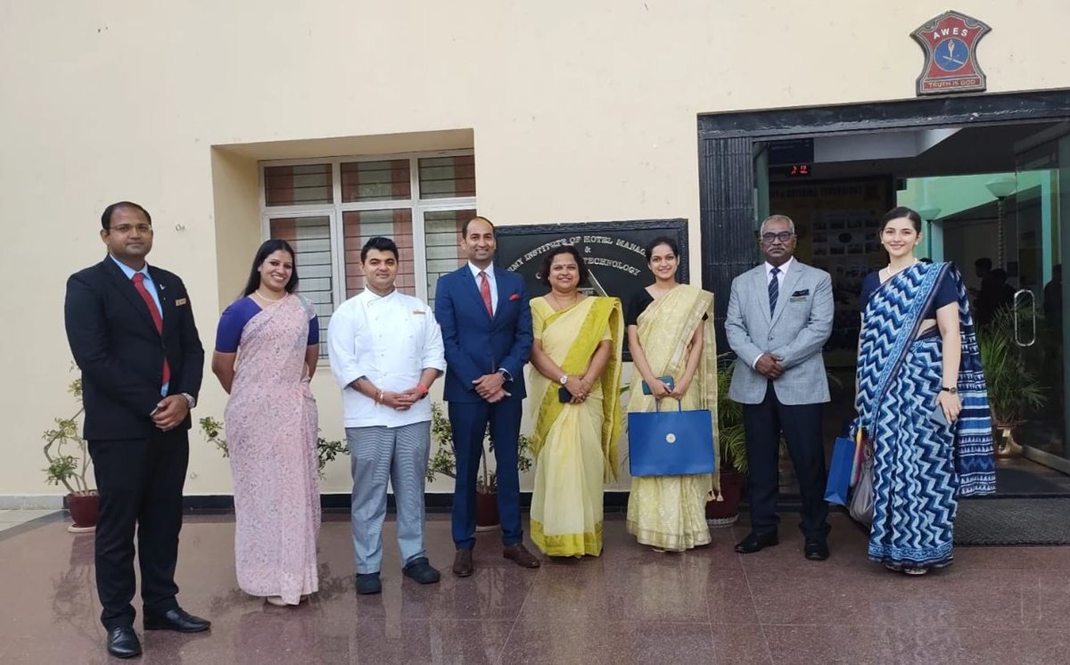 Aihmct1's tweet photo. The Oberoi Group of Hotels is here on campus to kick off the interviews for the 25th Course students joining the prestigious OCLD Program. Let the journey to excellence begin!
#CampusRecruitment #OCLD #CareerOpportunities @nssibia @IaSouthern @adgpi @Prodef_blr https://t.co/WIXXbD9RS8