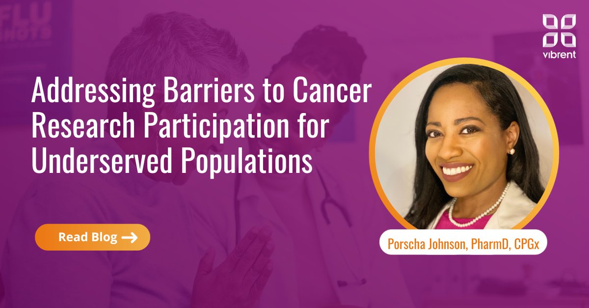 How can leaders in the cancer research space foster greater inclusivity in their trials?

Here are insights on this and other topics from our latest podcast: hubs.la/Q022dCNq0

#cancertrials #cancerresearch #oncology #clinicaltrials