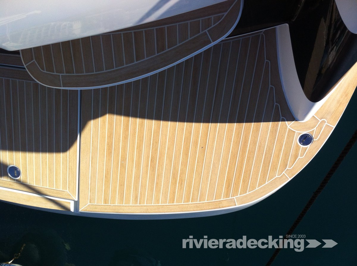riviera_decking's tweet photo. Special Edition 
#CannesYachtingFestival #rivieradecking▶︎▶︎ 
#Flexiteek #boatflooring #pershingyacht 
#yachting https://t.co/UBH9qv9R0i