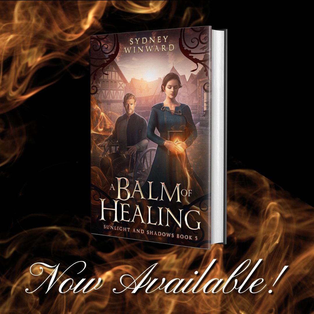 A Balm of Healing is now available! If you've read A Kiss of Embers, this book ties closely with that one. But if not, it can still be read as a standalone!

shorturl.at/atyAJ

#fantasyromance #disabilityromance #newrelease
