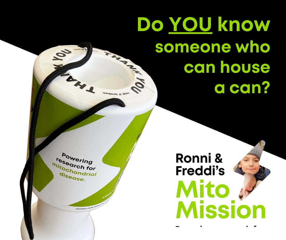 MyMitoMission's tweet image. #mymitomission #collectioncan #canyouhelp #supportus