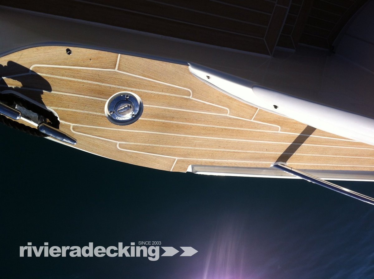 riviera_decking's tweet photo. Special Edition 
#CannesYachtingFestival #rivieradecking▶︎▶︎ 
#Flexiteek #boatflooring #pershingyacht 
#yachting https://t.co/UBH9qv9R0i