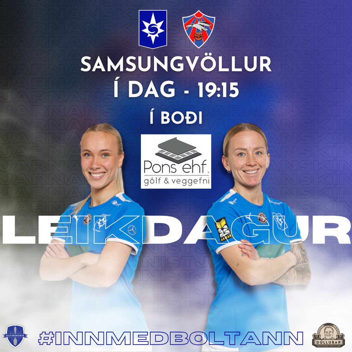 Hvar verður þú í kvöld? Íslandsmeistarar Vals mæta í heimsókn á Samsungvöll kl. 19:15 þar sem allt verður til alls, Dúllubarinn opinn, hamborgarar á grillinu og almenn gleði hjá okkur! 

Við hvetjum þig og þína til þess að mæta og styðja stelpurnar til sigurs! 

SKÍNI STJARNAN 💙