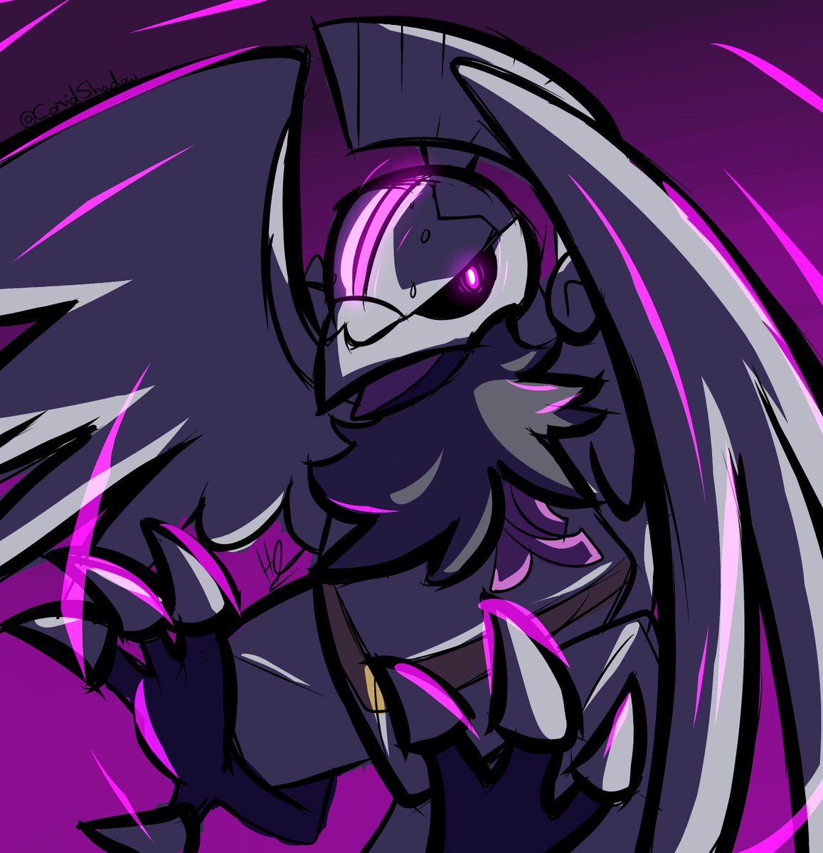 CorvidShadow's tweet photo. Saint used Protect! #Saint14Day #Destiny2Art #Pokemon https://t.co/0MnCzhCCi0