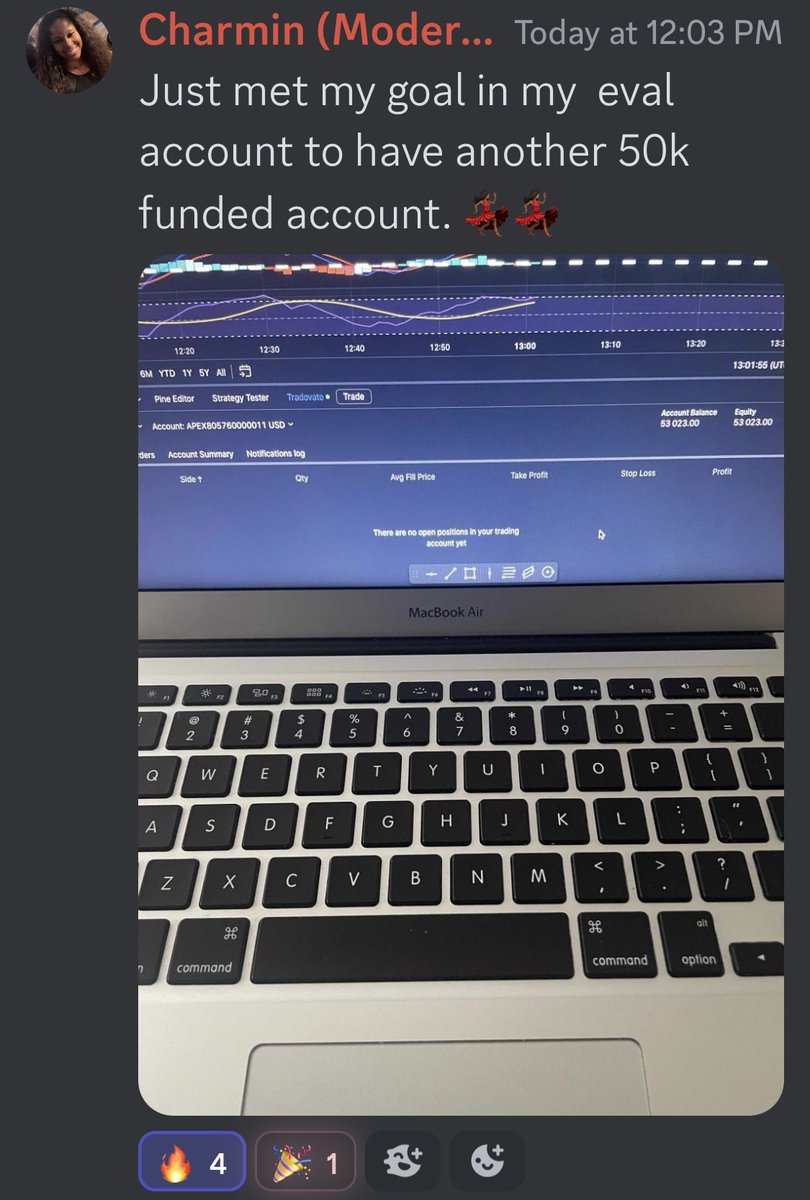 PreciselyFunded's tweet photo. Congratulations @_chanell511 on another #APEX funded account 👏💰 https://t.co/BwRtJhinfC https://t.co/rypStPsQfJ