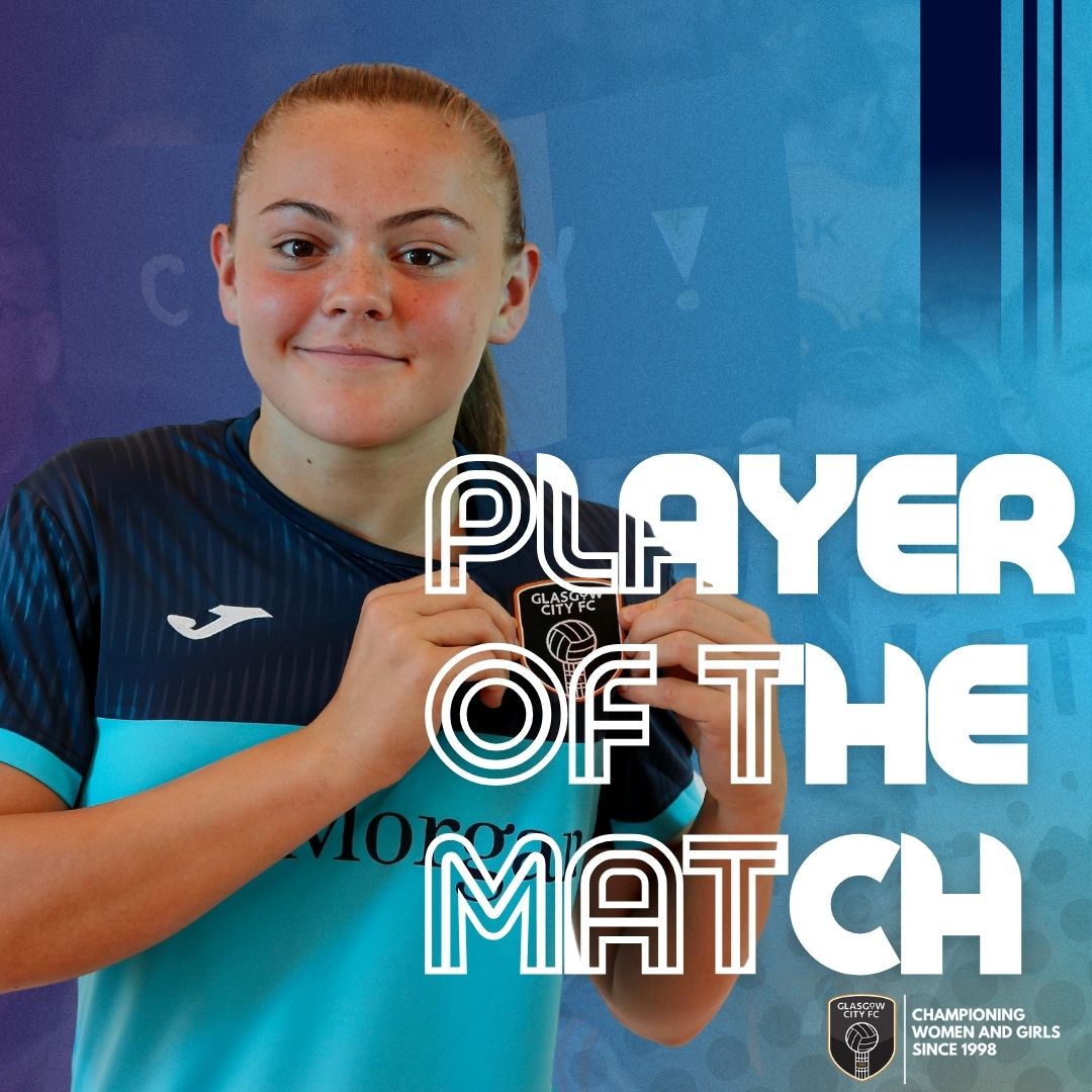📈 | 𝐏𝐋𝐀𝐘𝐄𝐑 𝐎𝐅 𝐓𝐇𝐄 𝐌𝐀𝐓𝐂𝐇 

Well done to @lisaforrest_  who was your Player of the Match v Hamilton Accies.👏