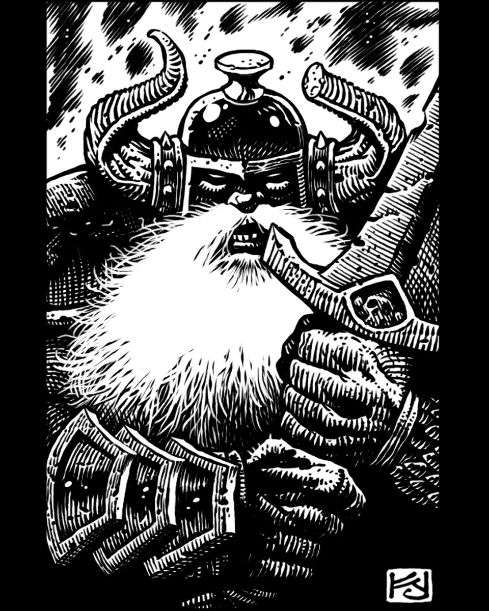 Kennon9's tweet image. #osr #art #rpgart #dungeonsanddragons #ttrpgart #ink #OldSchool #gameart