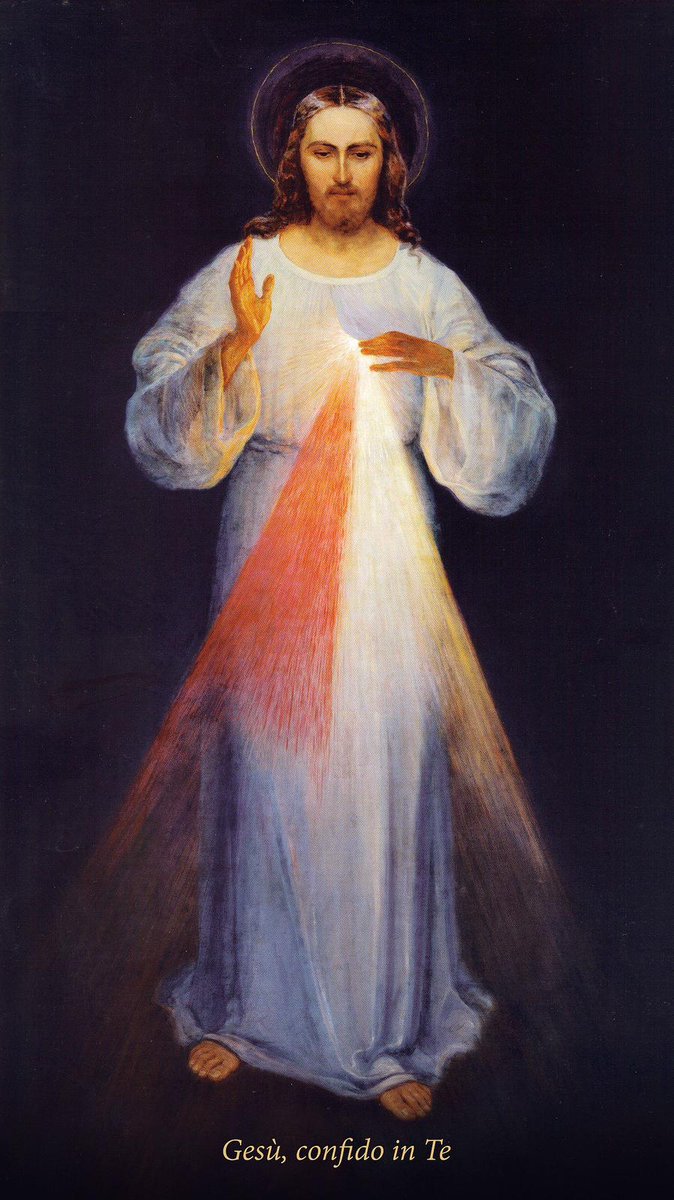 🕒 15:00
#Coroncina alla #DivinaMisericordia

rosarioonline.altervista.org/index.php/sant…

#DivinaMisericórdia
#DivineMercy
#MiséricordeDivine
#MiłosierdzieBoże

#Buongiorno #BuongiornoATutti
#14settembre
#September14th
#14septembre #14desetembro #14deseptiembre