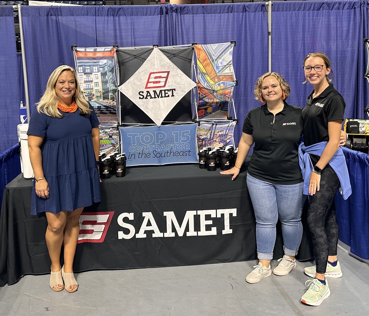 We're at the UF Rinker School of Construction Management this morning! Come stop by and learn what Samet has to offer young construction professionals! #ThisIsSamet