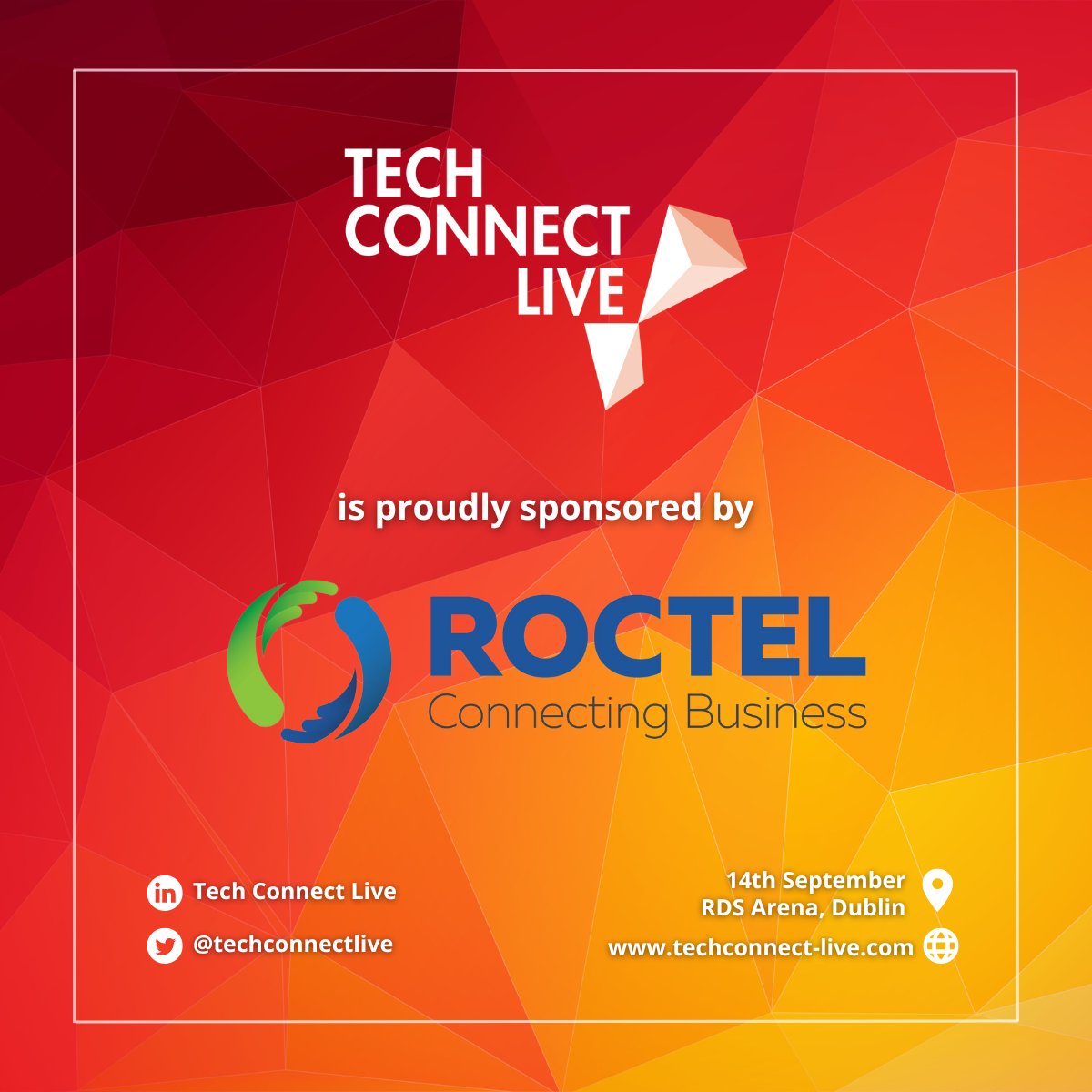 🙏 A massive applause to our sponsor, <a href="/RocTel/">ROCTEL</a>, for Tech Connect Live's instrumental and resounding success hosted at Dublin's RDS Arena! 🙏 

Let's march ahead, pioneering fresh avenues in the tech realm! 🌟

#TechConnectIRE