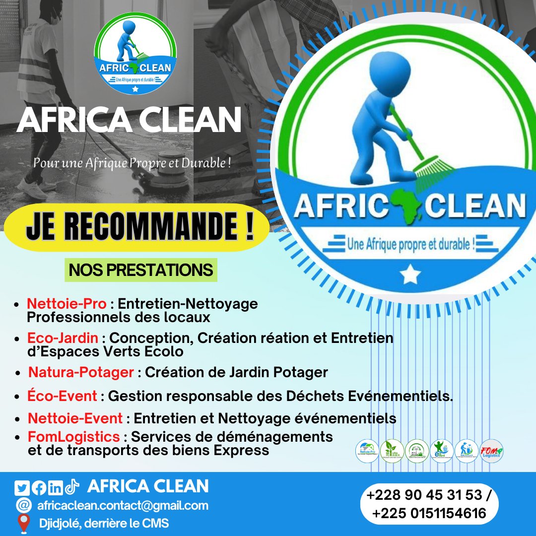 AFRICA CLEAN tweet media