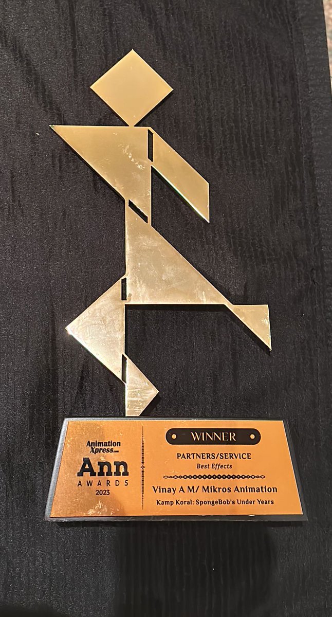 mikrosanimation's tweet photo. These wins are a testament to the extraordinary talent and hard work of our team. We couldn't be prouder!
#MikrosAnimation #AnnAwards #KampKoral #StarTrekProdigy #BestFX #BestAnimator https://t.co/tKZOzKpDVc