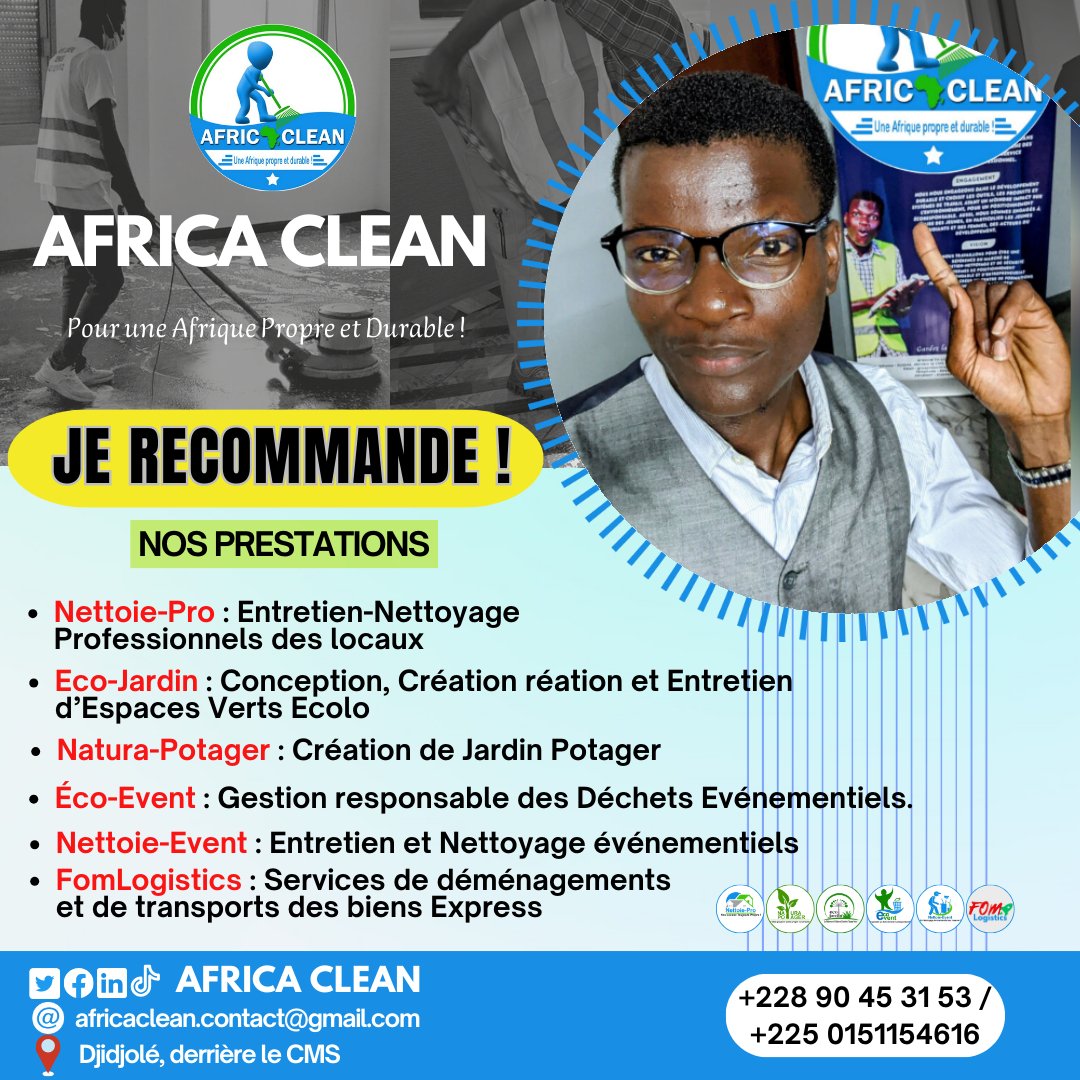 AFRICA CLEAN tweet media
