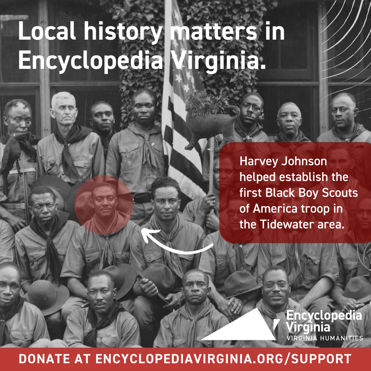 At Encyclopedia Virginia, we're trying to tell the history of the commonwealth that goes beyond great men. Part of that work means highlighting when people work together locally to make history.