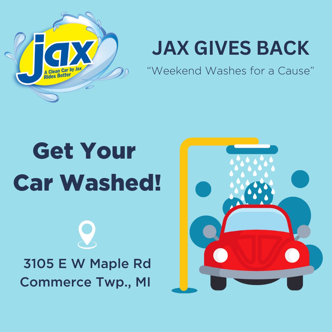 Support the Detroit Institute for Children this weekend! September 15-17th, get your car washed for a cause. #cause #foracause