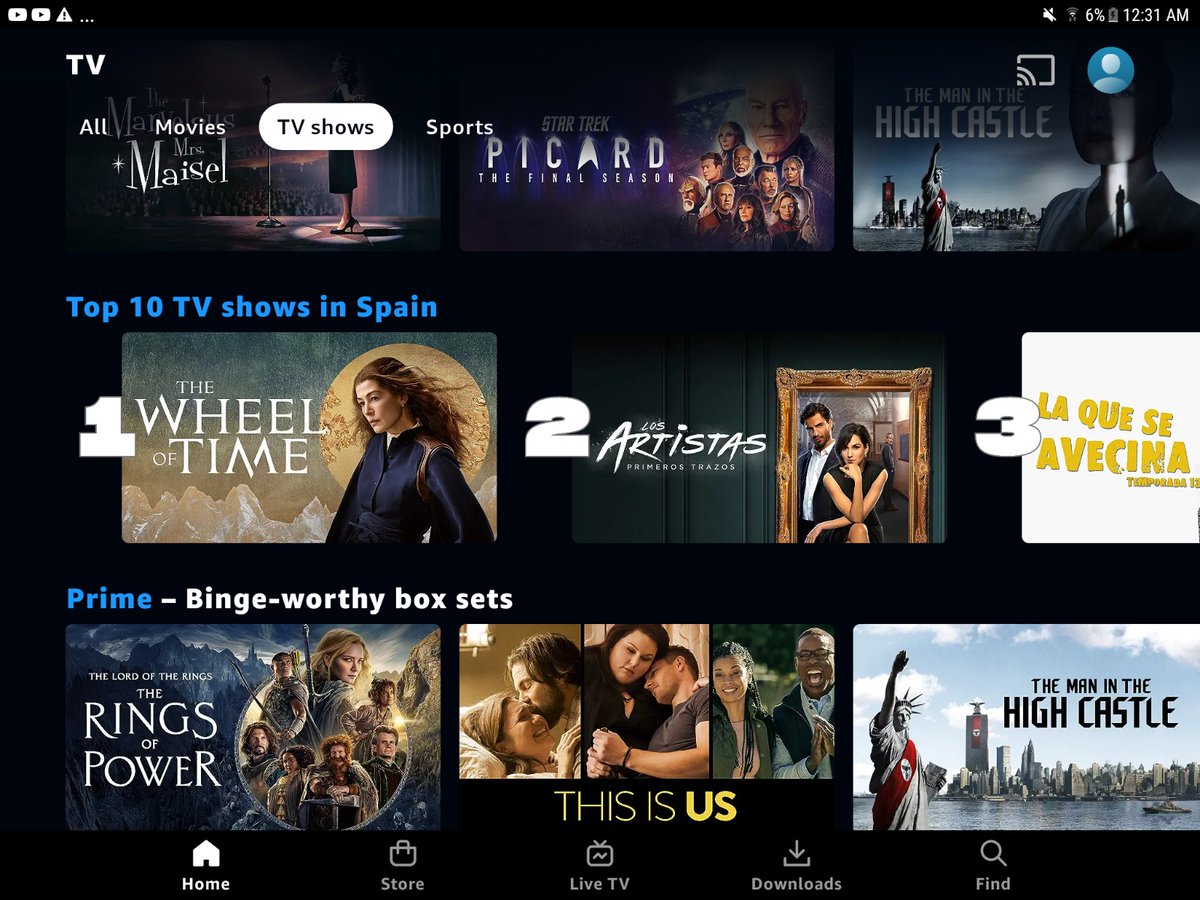 Tras el éxito en América (<a href="/VIX/">ViX</a>), #LosArtistas lleva en el numero 2 de España desde su estreno en <a href="/PrimeVideoES/">Prime Video España</a>.
<a href="/MDuenasOficial/">María Dueñas Oficial</a>
<a href="/Maxi_Iglesias/">Maxi Iglesias</a>
<a href="/XimenaRomoM/">Ximena Romo</a>
#FrancescGarrido
<a href="/AbelFolk/">Abel Folk</a>
<a href="/Laverbeke/">Natalia Verbeke</a>
<a href="/Santi_Millan/">Santi Millán</a>
<a href="/CiroMiro/">Ciro Miro</a>
#ManoloCaro
<a href="/miguelhlr/">Miguel Herrera</a>
<a href="/carlos_santos_r/">Carlos Santos</a>
<a href="/ReginaPavonOf/">Regina Pavón</a>