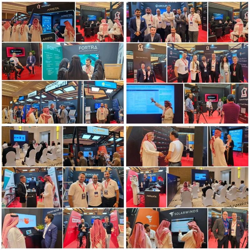 CyberKnightME's tweet photo. Day 2: What a day at #MenaISC 2023 by VirtuPort in Riyadh! We had such a busy time with our valued customers and technology partners during the show! We thank everyone for making this event a great success  #virtuport #saudivision2030 #saudiarabia #thinkzerotrust #ZeroTrust https://t.co/HsXklopd7j