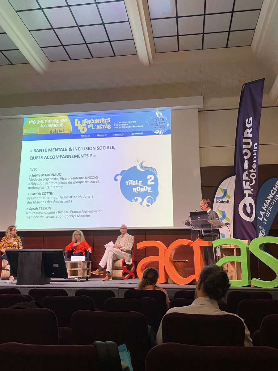 jballotaj's tweet photo. La santé mentale et l’inclusion sociale vue par les professionnels de l’action sociale et de la santé, un sujet de société criant, avec l’#ACTAS, pour les jeunes, les anciens, les malades, les aidants… @jmartinaux06 https://t.co/knDQdFMITB