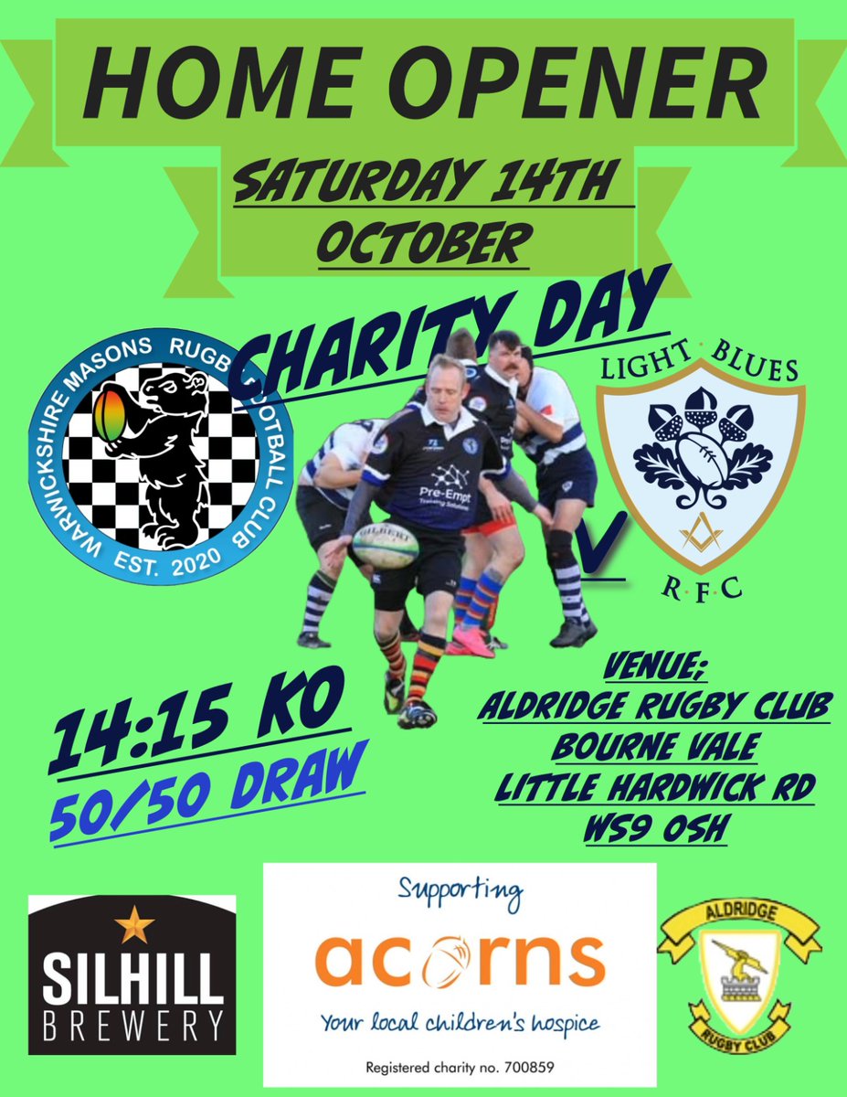 The Big Day is coming! 🐻🏉💪