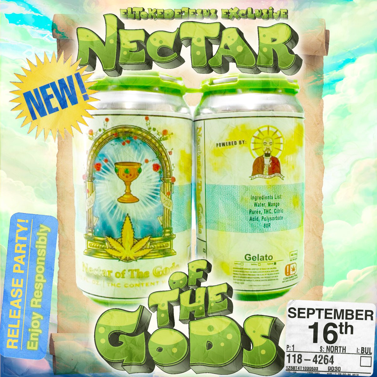 MISS_Q_TBKSS's tweet photo. @NFTbark GM GM #HIGHDRATE WITH #NectarofTheGods made by @Thebrooklandss @elTokedeJesus and myself #DC #THC #WATER https://t.co/m1W8B7n9Z2