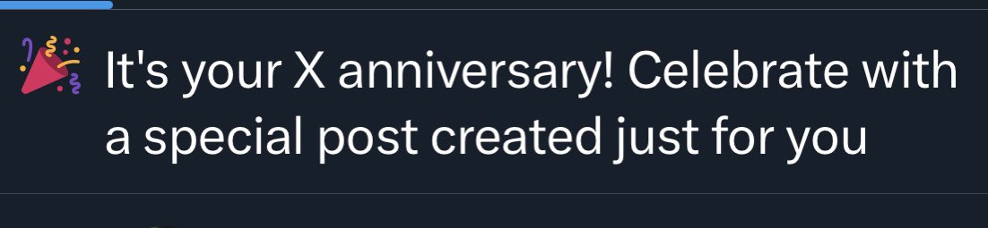 The only anniversary I celebrate is my wedding anniversary! What in the world is X!?