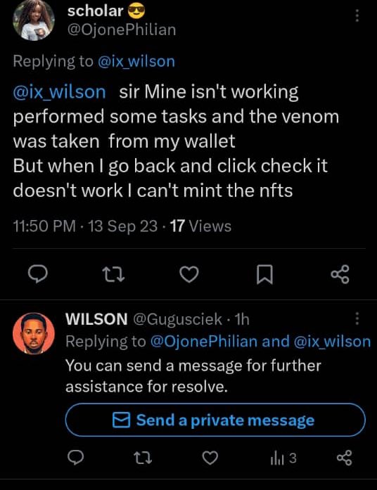wilson_'s tweet photo. Gm guys please help report this account impersonating me @Gugusciek

Report massively and stay safe
$tip @tipcoineth https://t.co/X8MYTvkNQ5