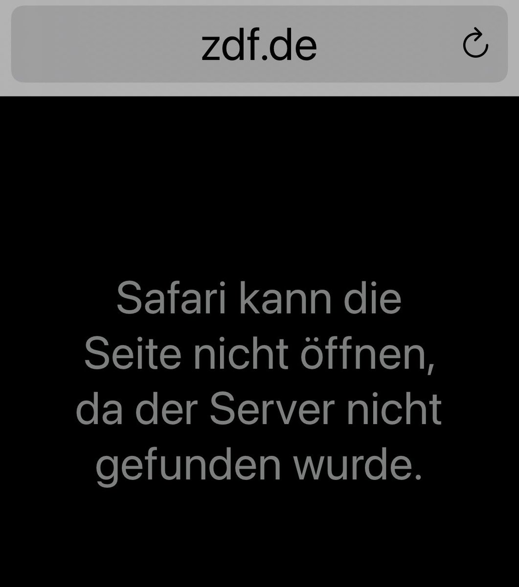 rasenspiesser's tweet photo. #ZDFdown 😳 https://t.co/dTvU4hhpZB