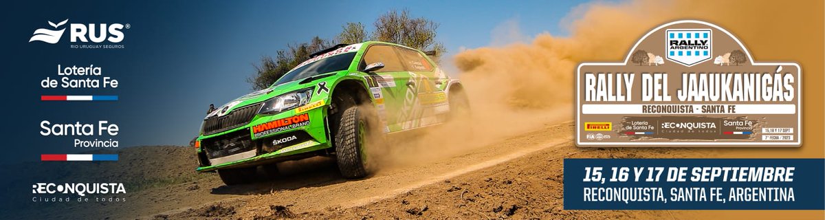YA LLEGA EL <a href="/RallyArgentino/">Rally Argentino</a> A RECONQUISTA! 🏁🚨
👉🏽 15, 16 y 17 de septiembre. Te dejamos a mano estos links con info útil para disfrutar a pleno este fin de semana:
🛣️ RECORRIDOS rallyreconquista.com.ar/.../RECORRIDO-…
🗺️ MAPAS rallyreconquista.com.ar/.../MAPA-GENER…
⌚ CRONOGRAMA rallyreconquista.com.ar/.../PROGRAMA-R…