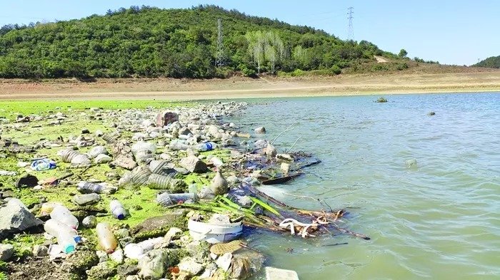 İşte CHP İstanbul'u.. İstanbul'un su kaynaklarından Alibey Barajı'nda yaklaşık 20 gündür bekleyen 2 köpek ölüsü vatandaşların başvurularına rağmen İSKİ tarafından alınmadı. Yağmur yağınca içme suyuna karışacak olan köpek ölüleri, Sultangazi Belediyesi tarafından toplandı.