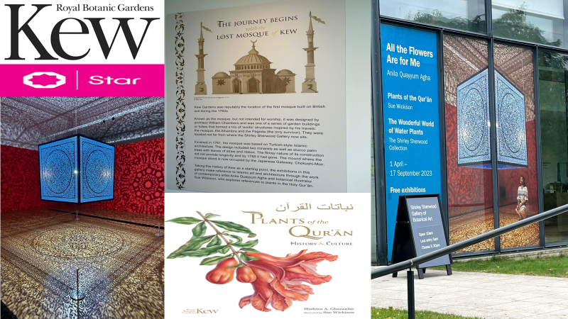 edengirlsslough's tweet photo. Year 11 pupils take to @kewgardens to appreciate the finer nuances of the intricate work produced by Sue Wickison in the art exhibition titled 'Plants of the Quaran'. #Culture #PlantsOfTheQuran #CulturalCapital #ArtATKewGardens https://t.co/XHBwYnonzn