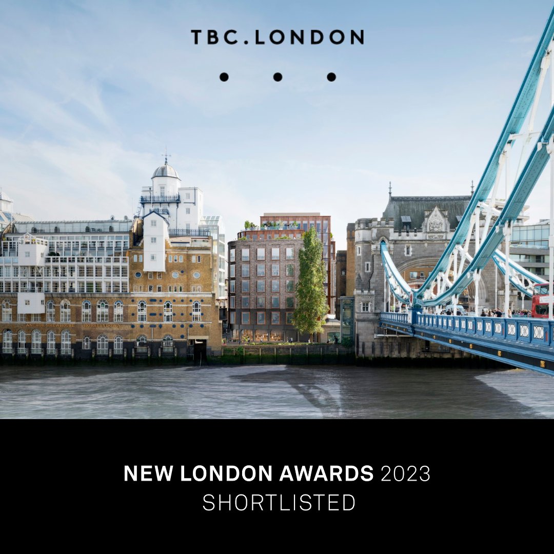 We’re delighted to announce that <a href="/tbc_lndn/">TBC LONDON</a> has been shortlisted for Retrofit of the Year in the #NLAwards23, run by <a href="/nlalondon/">NLA</a> and supported by the @mayoroflondon.
 
Click here to vote for TBC.London in the People’s Choice Award: okt.to/b86S5n
 
#NLAwards23