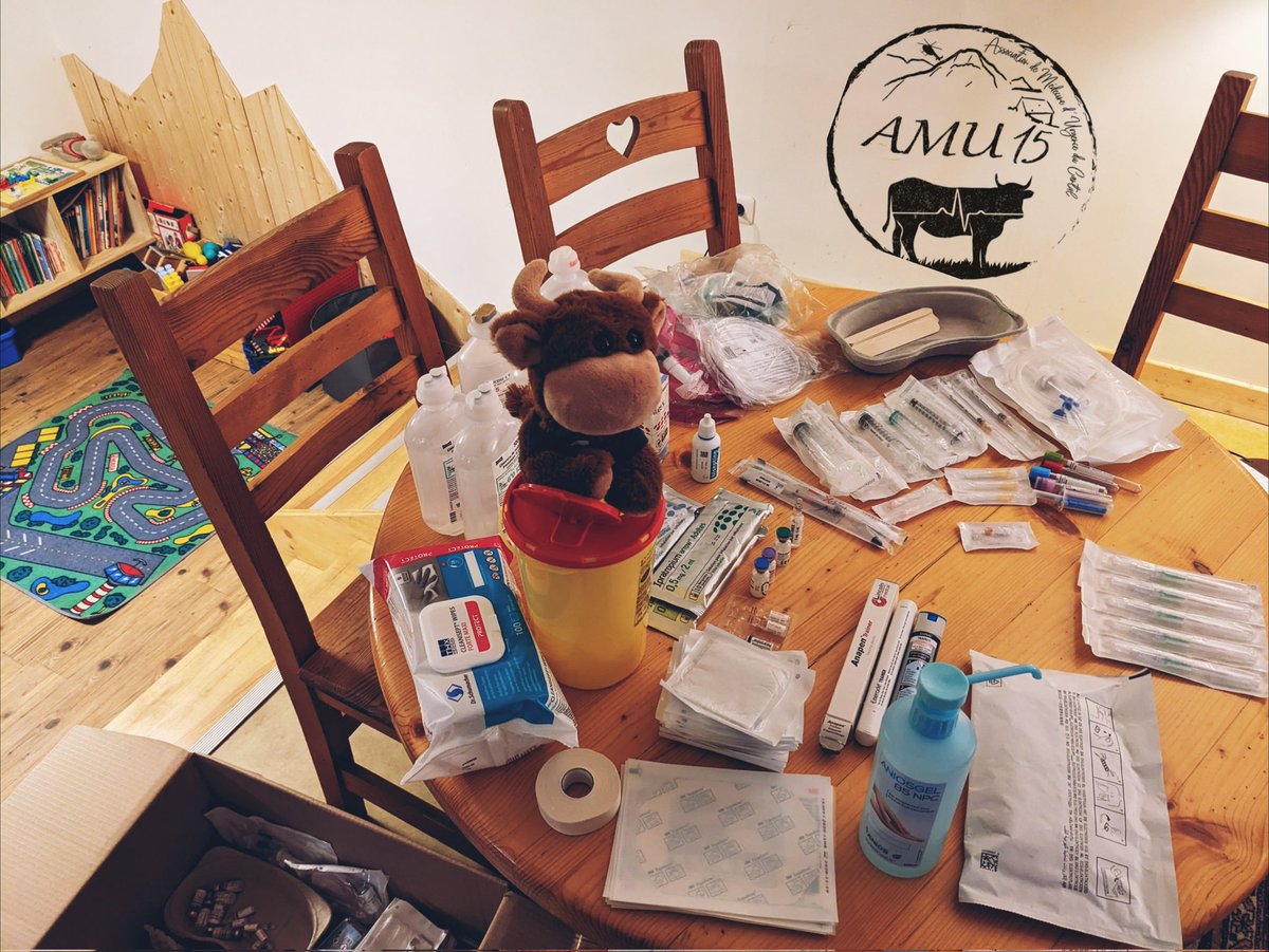 Au menu : convivialité,  partage, échanges, apprentissage, rires, truffade, jambon de pays, pounti, bolée de Satan... 
Deux jours riches d'enseignement, que ce soit pour les formateurs que les apprenants. C'est un plaisir d'avoir des internes aussi motivés et compétents !